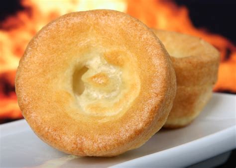 British Yorkshire Pudding Traditionally Eaten With Roast Beef Free