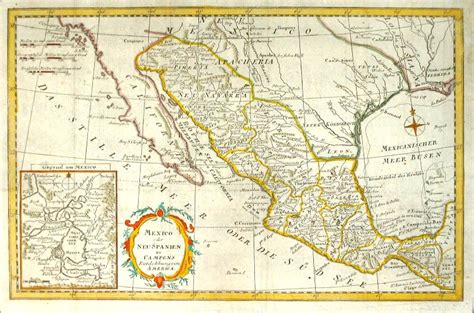 Historic Mexico Map