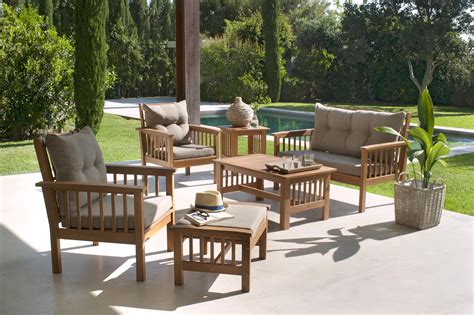 Mobilier De Jardin En Bois Mobilier De Jardin Carrefour  Idees