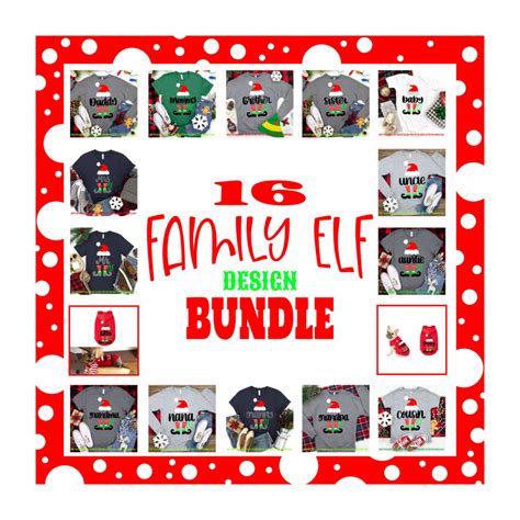 Elf bundle svg,Christmas elf bundle svg,family elf bundle svg,svg bundle, bundle svg,Christmas ...