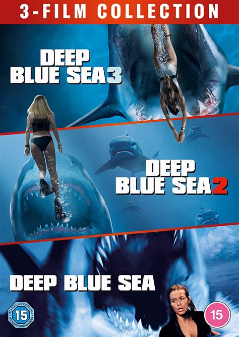 Film Collection 2 Deep Blue Sea 3 [dvd] [2020] [import] Amazon Fr Thomas Jane Saffron