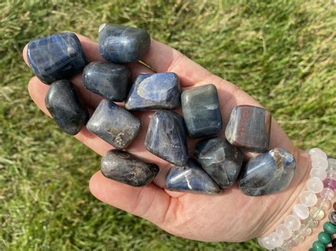 Tumbled Blue Sapphire Blue Sapphire Tumbled Stone Grade A New