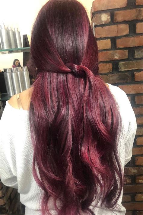 Embrace The Vibrant Power Of Chocolate Cherry Hair Color In 2022