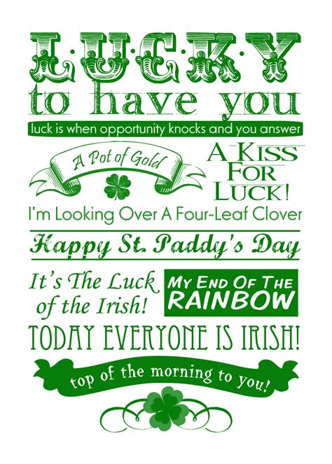 Lucky Irish Quotes Quotesgram
