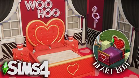 The Heart Bed Is Back Baby More 🔥💘sims 4 Cc Showcase Youtube