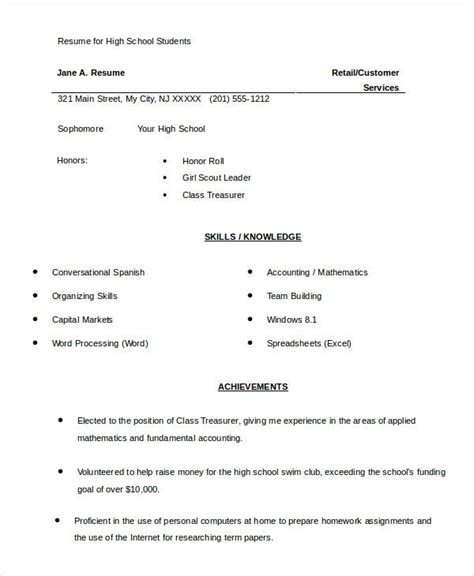 Sample Resume For College Students Still In School How To Write A
