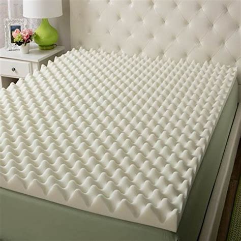 However, the egg crate mattress topper also referred to as convoluted foam, is simple to differentiate because of its design. Eva Medical Egg Crate Convoluted Foam Mattress Pad - 3 ...