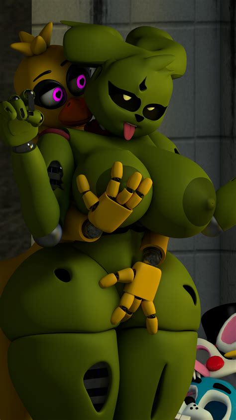 Rule If It Exists There Is Porn Of It Chica Fnaf Springtrap