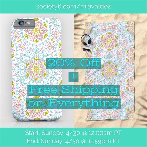 🌸get 20 Off Free Shipping On Everything Find Society6 Link In Bio