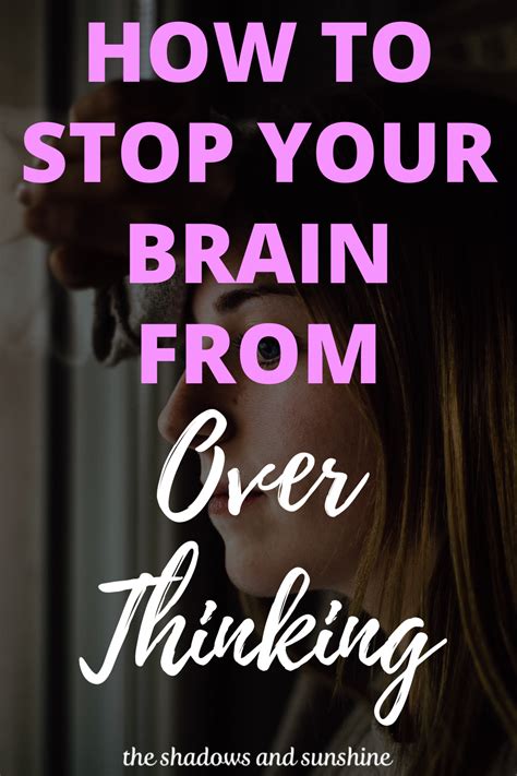 Tips On How To Stop Overthinking Overthinking How Are You Feeling