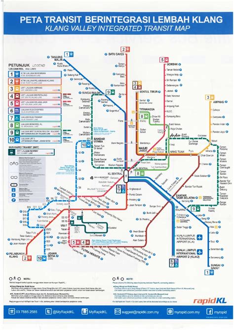 The light train system, which is also part of the city's services, is composed of three different trajectories. Love Never Fails: Malaysia LRT Map 2017