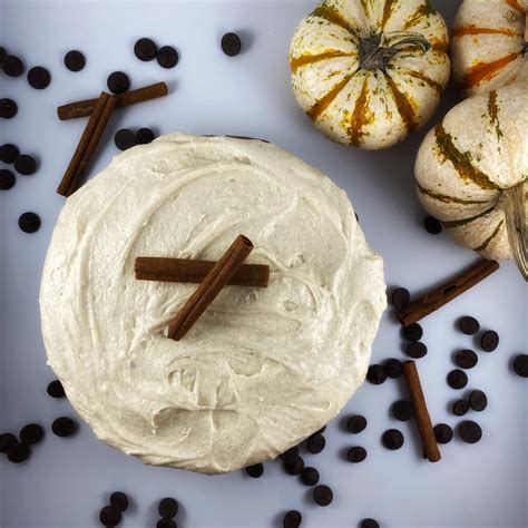 Pumpkin Hazelnut Crunch Cake With White Chocolate Pumpkin Spice