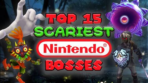 Top 15 Scariest Nintendo Bosses Youtube