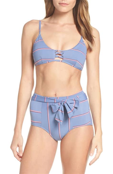 Seafolly Radiance Bikini Top And High Waist Bikini Bottoms Swimsuits