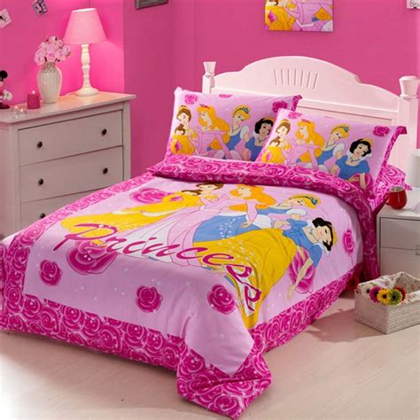 Sleep tight with disney bedding! Cartoon Bedding Set 100% Cotton Duvet Cover Set Disney ...