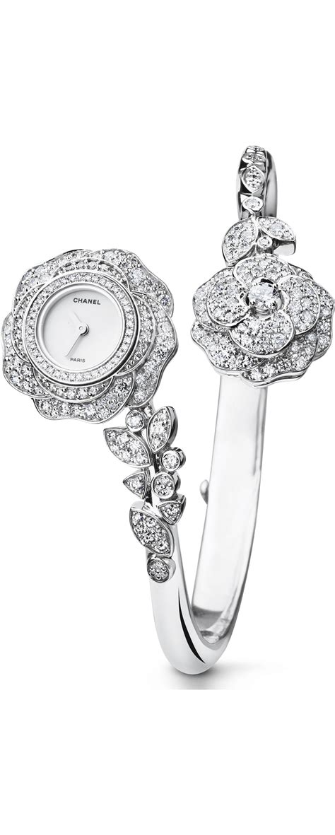 Camélia Jewelry Watch J60338 Chanel