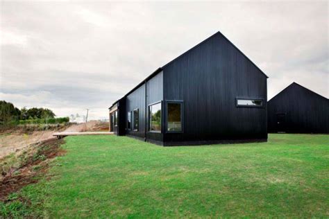 Modern Barn House Black Jhmrad 88943