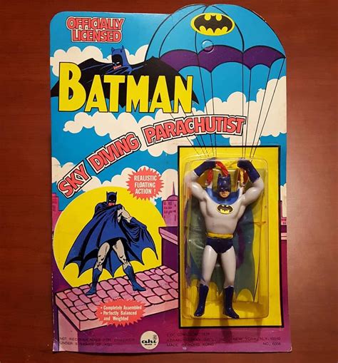 Vintage 1976 Batman Parachute Toy By Ahi Batman Collectibles