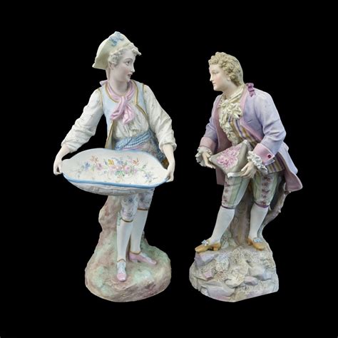 Two Meissen Style Bisque Figures Kodner Auctions