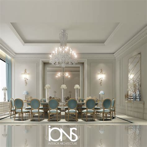 Dining Room Design In Classic French Style Interiors Ions Design
