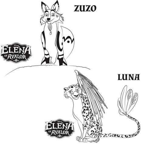 Cartoon coloring pages printables baby. 40 Printable Elena Of Avalor Coloring Pages