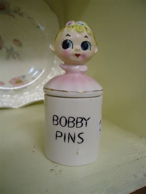 Vintage Bobby Pin Holder