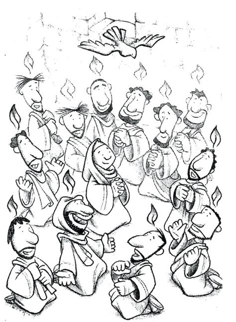 587x619 pentecost coloring pages peter preaching at pentecost coloring. Holy Spirit Coloring Page at GetColorings.com | Free ...