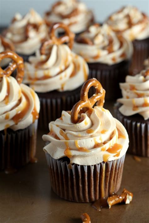 Our cupcakes recipes are ideal for tea parties, birthdays and special occasions, or simply to enjoy with your favourite brew. Salted Caramel Pretzel Cupcakes - Chocolate With Grace