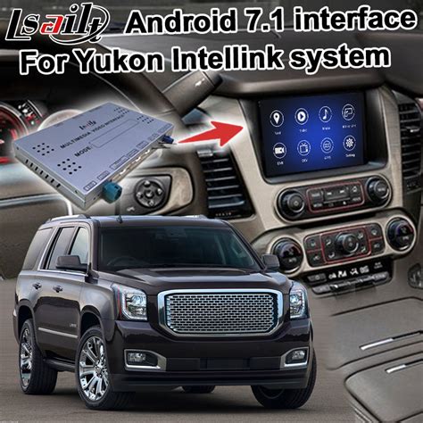 Lsailt Android Gps Navigation System Box For Gmc Yukon Intellink System