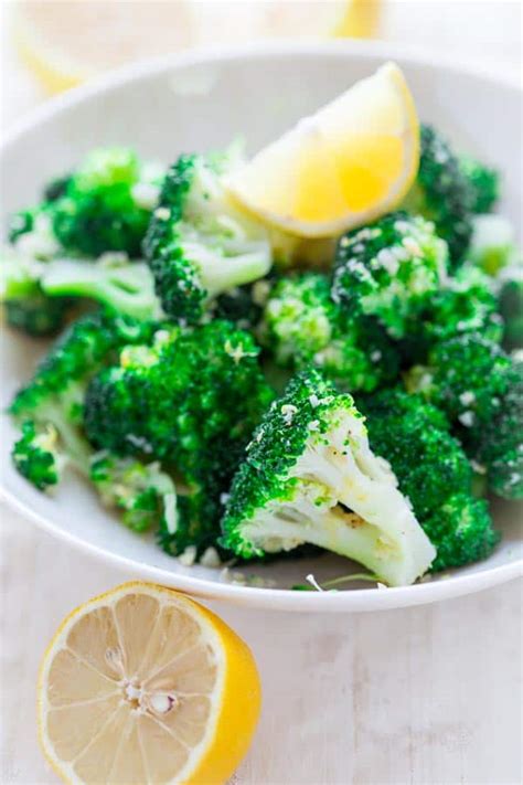 easy broccoli with garlic and lemon healthy seasonal recipes