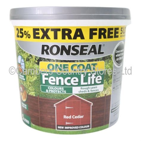 Ronseal Fence Life 5 Litres Cambers Country Store