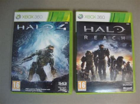 Halo 4 And Halo Reach Xbox 360 Games Bundle Ebay
