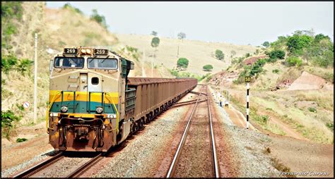 Estrada de Ferro Carajás Brasil Trem de minério circulan Flickr