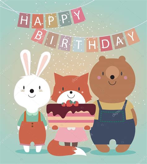 Shutterstock koleksiyonunda hd kalitesinde happy birthday cute animals temalı stok görseller ve milyonlarca başka telifsiz stok fotoğraf, illüstrasyon ve vektör bulabilirsiniz. Cute-Happy-Birthday-card-with-funny-animals — Stock Vector ...