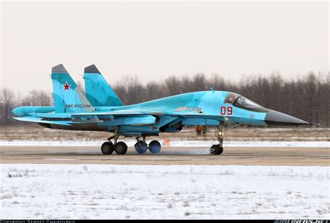 Sukhoi Su 34 Russia Air Force Aviation Photo 2230417