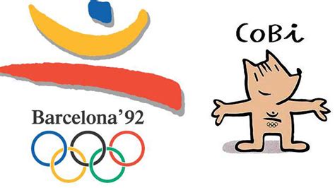 Ilustración acerca el logotipo del juego olímpico, mostrando activitis del spoort del som, mano del backgound se ahoga. Diseño en olimpiadas de Barcelona | Marketing y diseño web en Sevilla