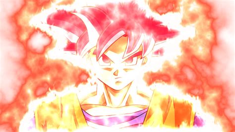 Goku Ssj God Aura By Tashiedo119 On Deviantart