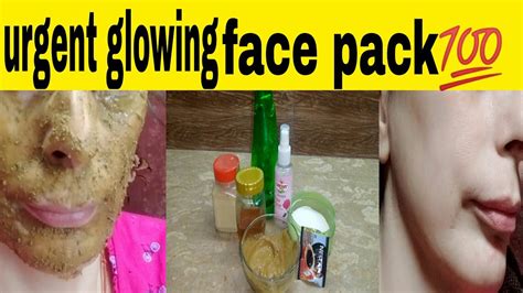 Rice Flour Multani Mitti Honey Face Pack For Instant Fairness And