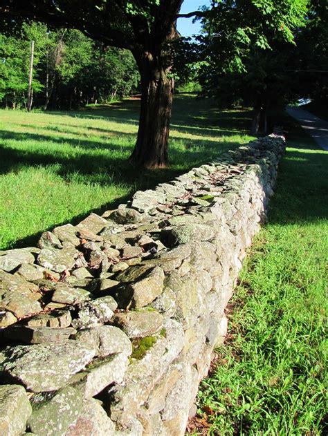 New England Field And Stone Wall By Mhu Front Yard Landscaping Farm