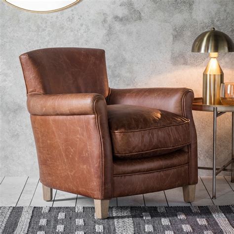 Never miss new arrivals that match exactly what you're looking for! Mr. Paddington Chair Vintage Brown Leather | Brown Leather ...