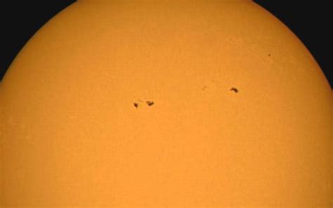 Sun With Spots Astronomy Images At Orion Telescopes