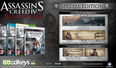 Assassins Creed 4 Black Flag Special Edition PC Key preço mais barato