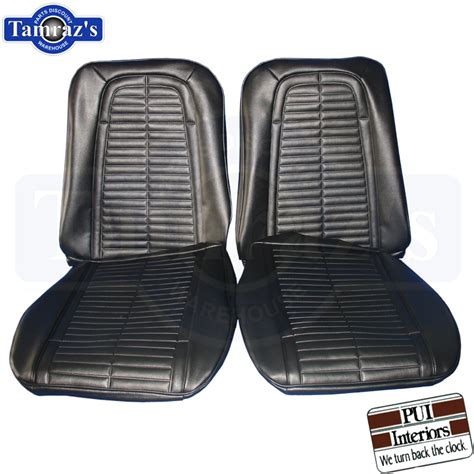 1967 1968 Firebird Front And Rear Seat Covers Upholstery Pui New