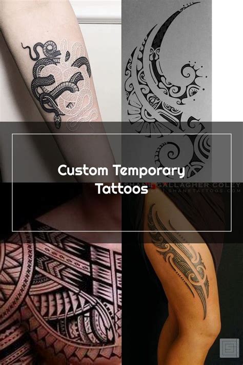 Custom Temporary Tattoos image 5 in 2020 | Custom temporary tattoos