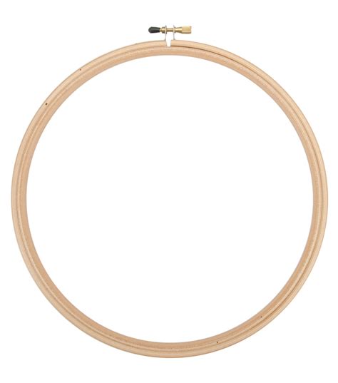 Wood Embroidery Hoop With Round Edges Joann