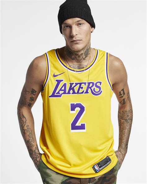 When the lakers arrived in los angeles in 1960, they debuted in their new city wearing these uniforms. Lonzo Ball Icon Edition Swingman (Los Angeles Lakers) Men ...