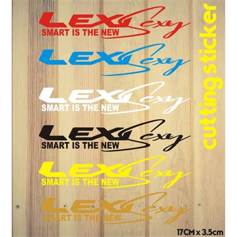 Jual Stiker Motor Sticker Cutting Stiker Variasi Lexi Sexy Shopee