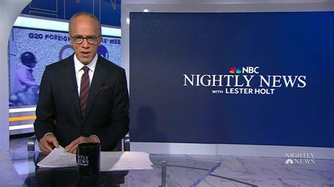 Watch NBC Nightly News With Lester Holt Episode NBC Nightly News 3 2