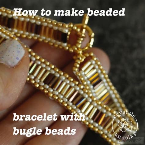 Learn Step By Step How To Use Bugle Beads To Create A Classic Brick