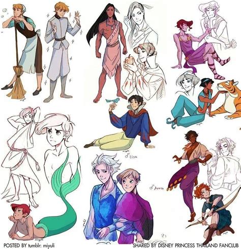 Genderbend Disney Gender Swap